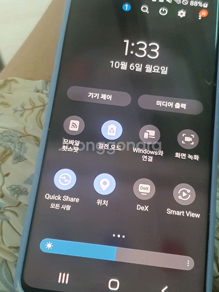 갤럭시 S10 5G 256GB 블랙 색상--3
