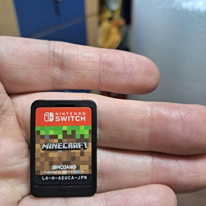 닌텐도 스위치 마인크래프트 알칩
