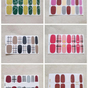 네일스티커12개