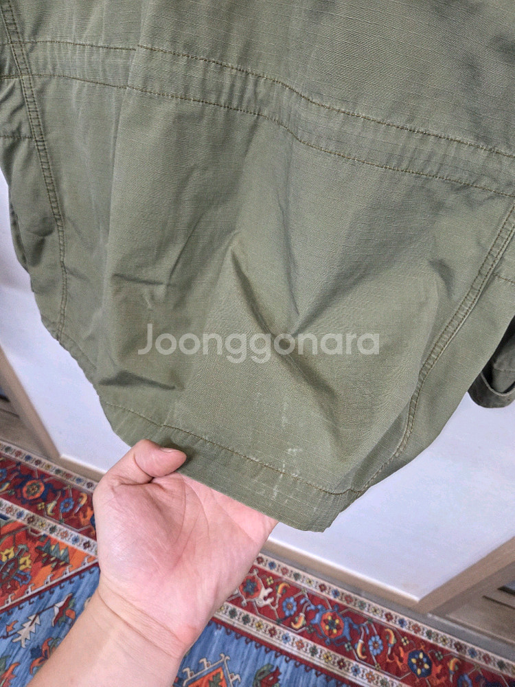 폴로랄프로렌 빈티지 립스타 멀티포켓 스컬패치 야상자켓m--6