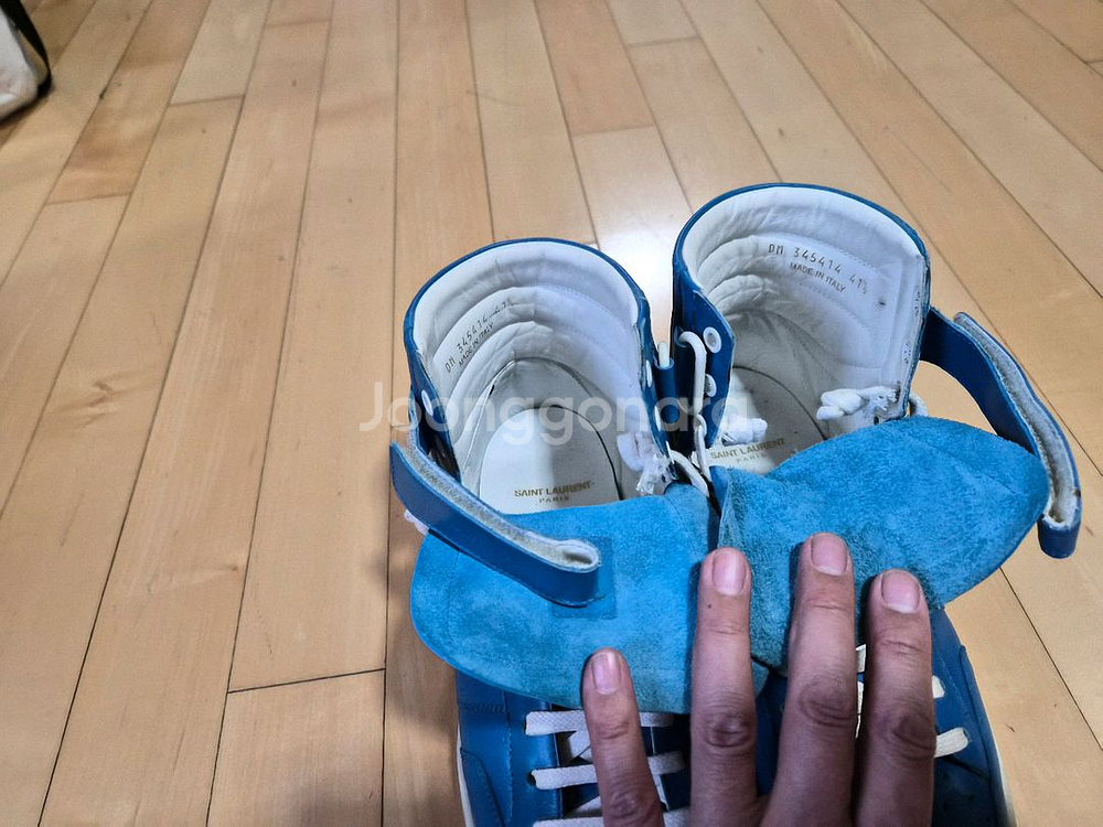 saint Lauren 생노랑 하이탑--3