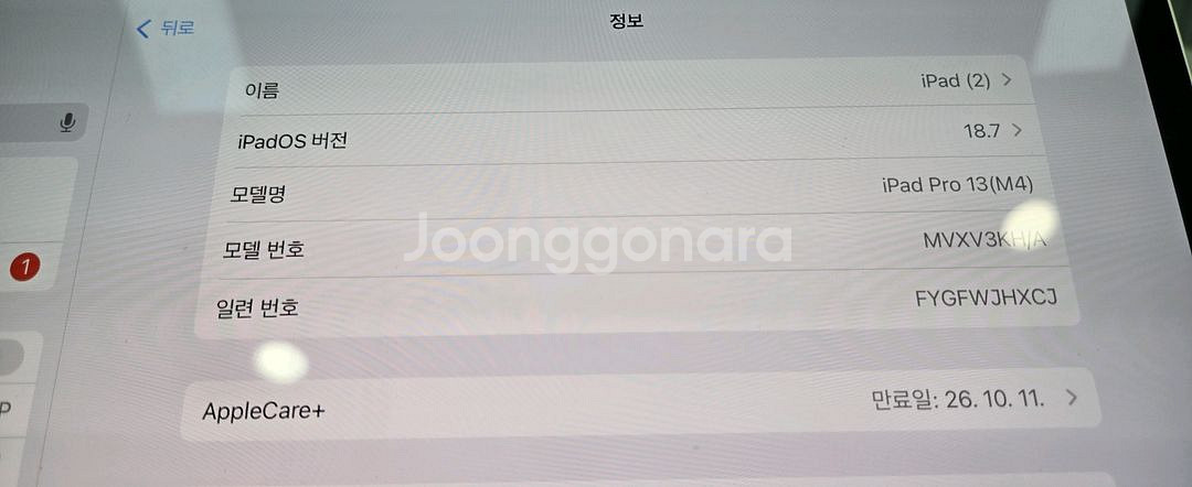 아이패드 프로 13 M4 512G 5G--4