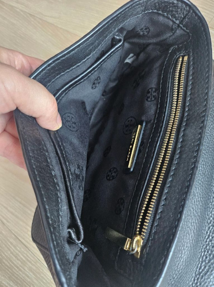 토리버치 블랙 체인 숄더백--4