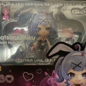 미개봉 하츠네 미쿠 넨도로이드 래빗 홀 ver.