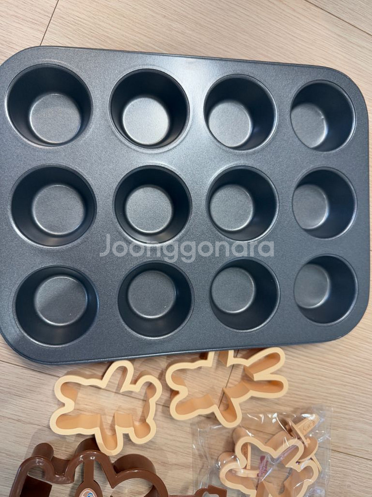 베이킹세트 급처 (1회사용) 머핀, 쿠키틀--2