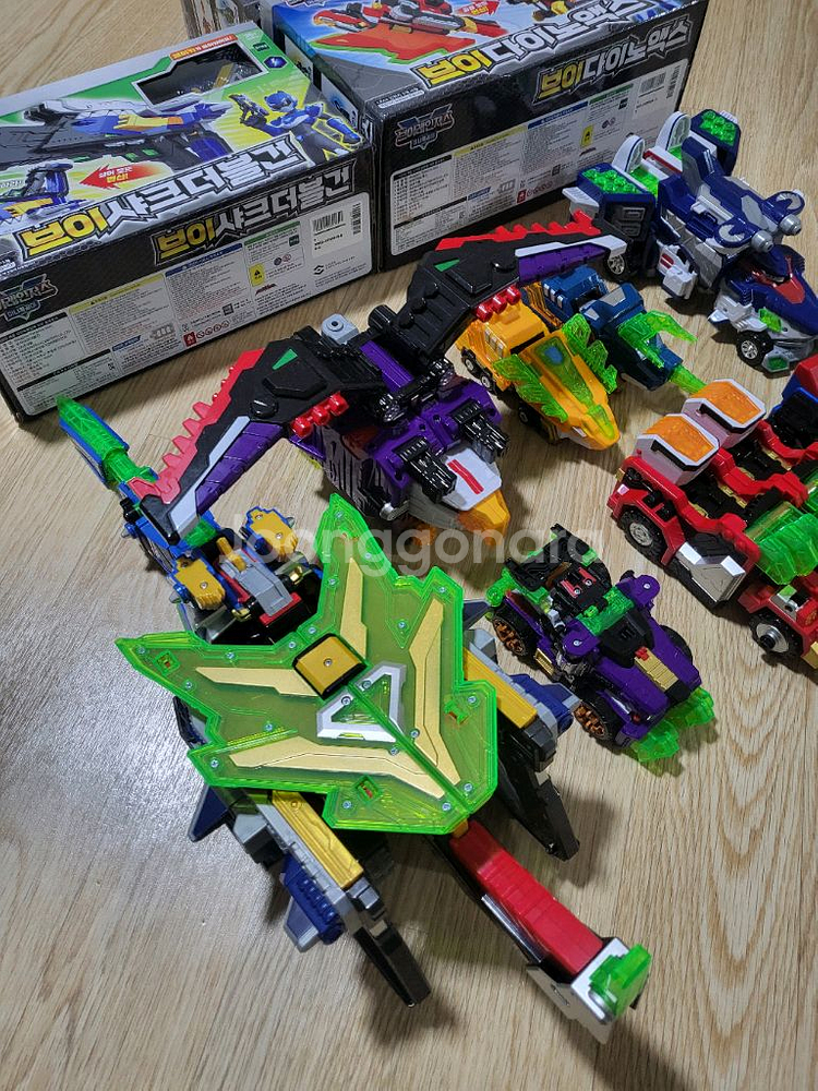 미니특공대 브이레인저스. 풀셋 (볼트레전트킹브이)--1