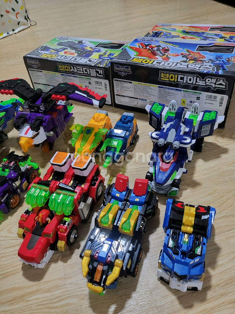 미니특공대 브이레인저스. 풀셋 (볼트레전트킹브이)--2