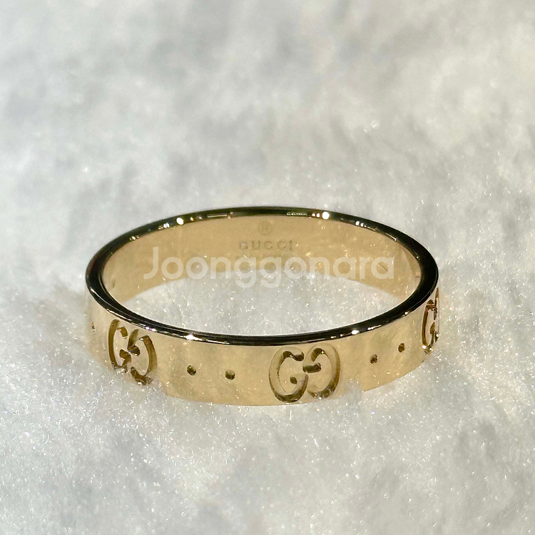 #18호 구찌 YG 아이콘 반지 4mm-H092602--1