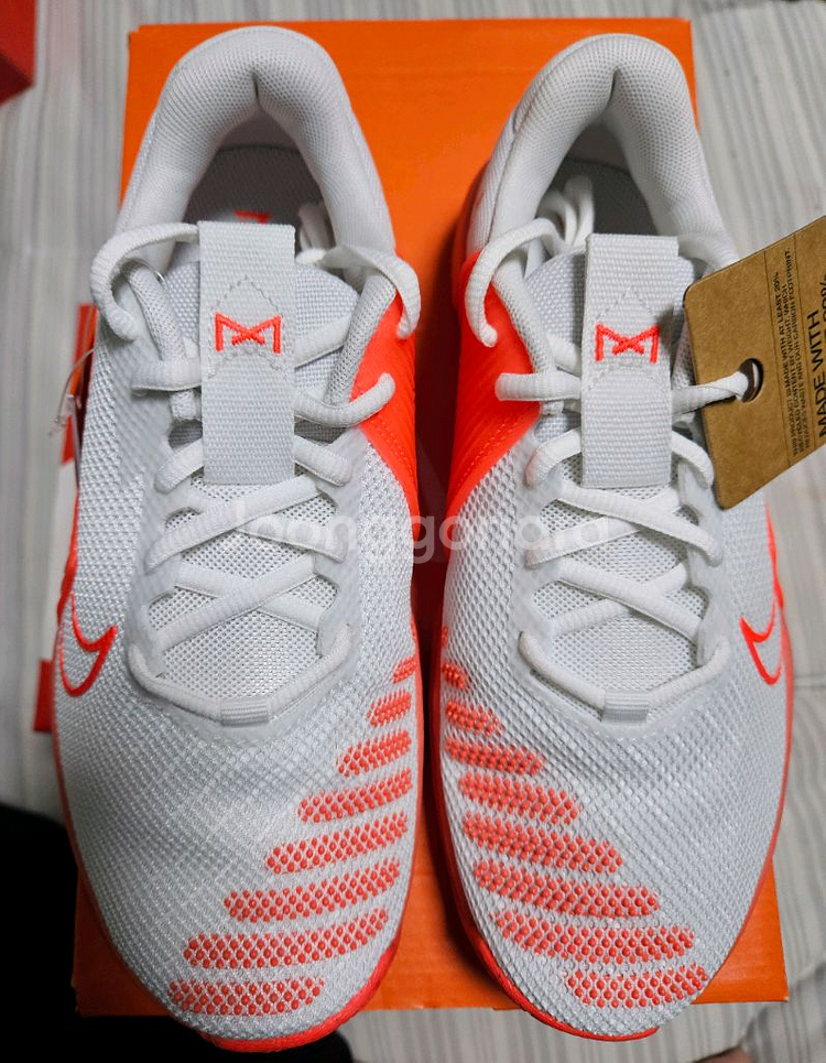 나이키 메트콘9 형광주황 245 운동화--0