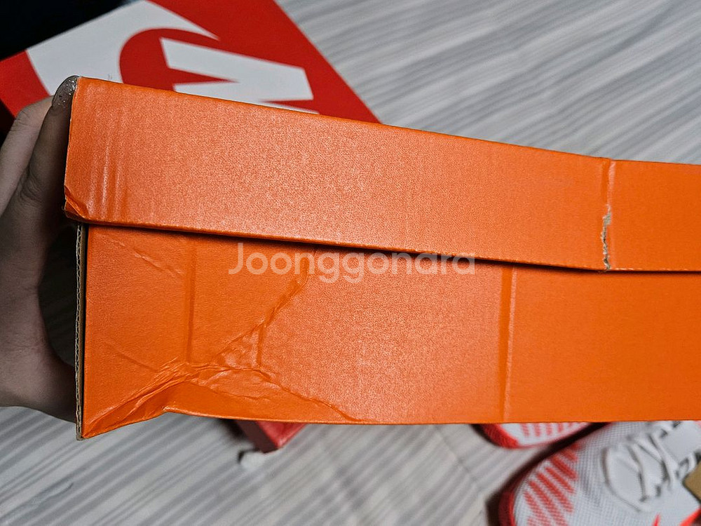 나이키 메트콘9 형광주황 245 운동화--5