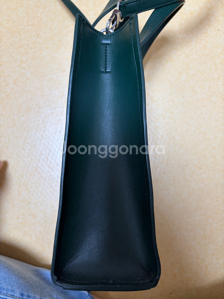 마르헨제이 애플레더 로이 미니 토트백 그린--5