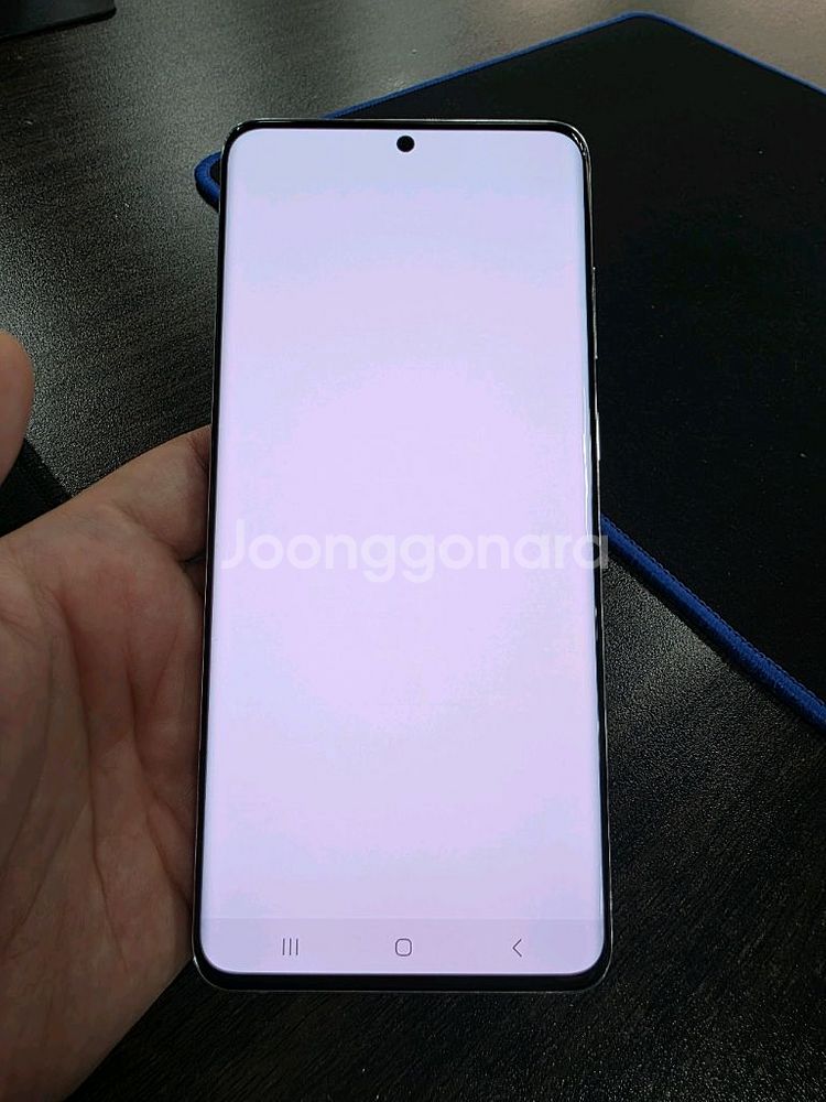 갤럭시S20플러스 256G 무잔상 상태굿 중고폰--9