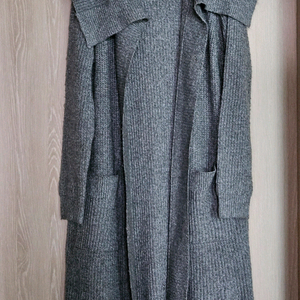 DKNY 니트 롱가디건 M/L