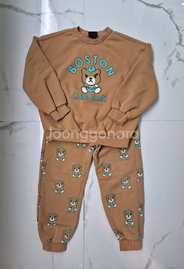 mlb키즈 상하복 셋업 남아옷 130--0