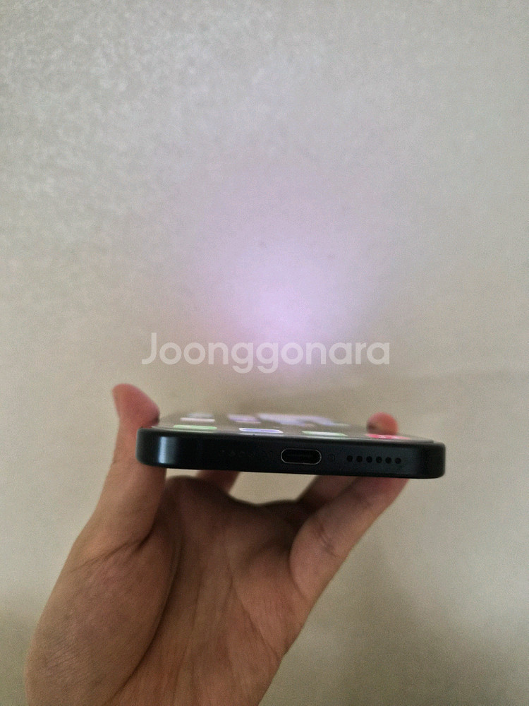 아이폰 15프로맥스 256G/블루티타늄--4