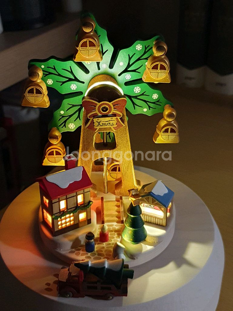 대만 우더풀라이프 크리스마스 마켓 오르골 팝니다.--4