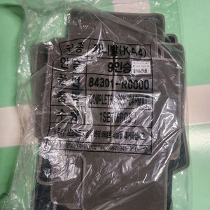 KA4 25년형 카니발 9인승 순정매트 판매합니다