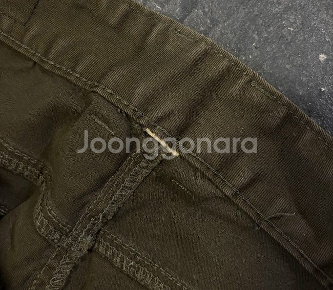 발망 바이커진 카고바지 카고팬츠 데님팬츠 34인치--1