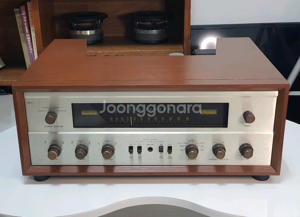 피셔 500C 진공관 리시버--0