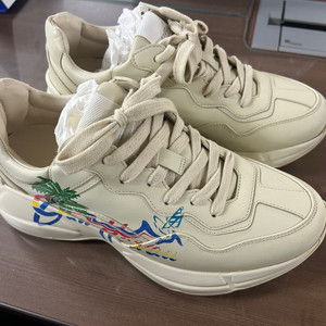 구찌 라이톤 하와이 여성 스니커즈 38(250mm)