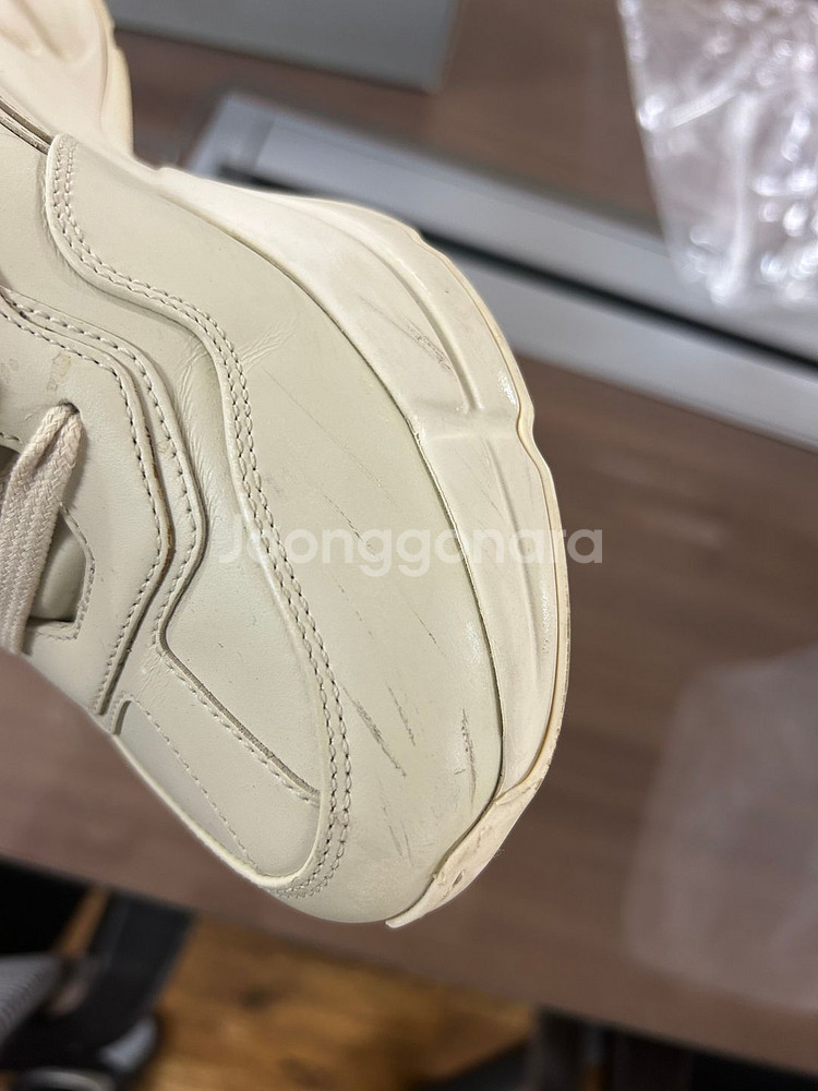 구찌 라이톤 하와이 여성 스니커즈 38(250mm)--4