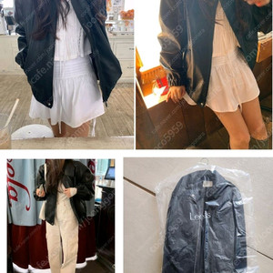 더위시 리즈 벨라 가죽자켓 m