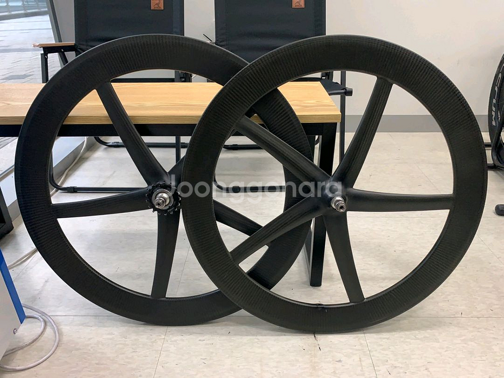 픽시자전거 카본 오발이 휠셋--0