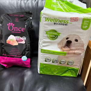 Once 덕앤살몬 사료 1.2kg + 웰니스 패드 50