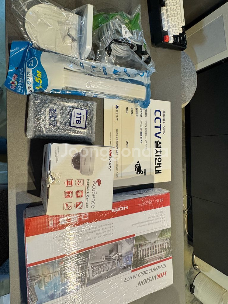 HIKVISION 4k 800만화소 CCTV 세트--1