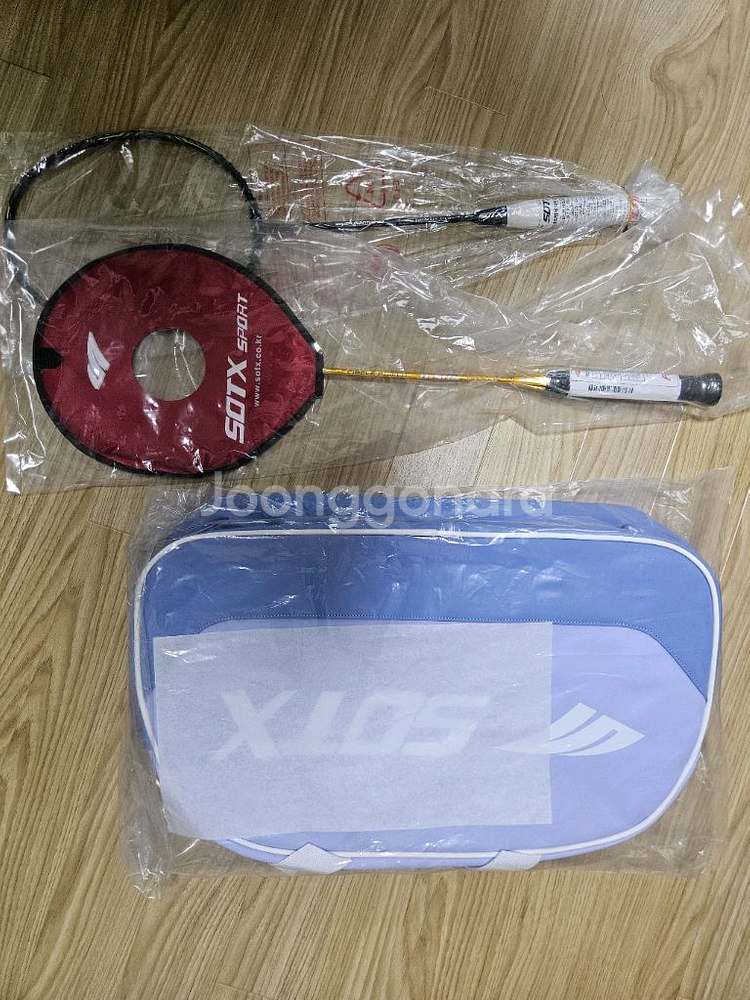 쏘텍스 배드민턴 가방 및 라켓--8