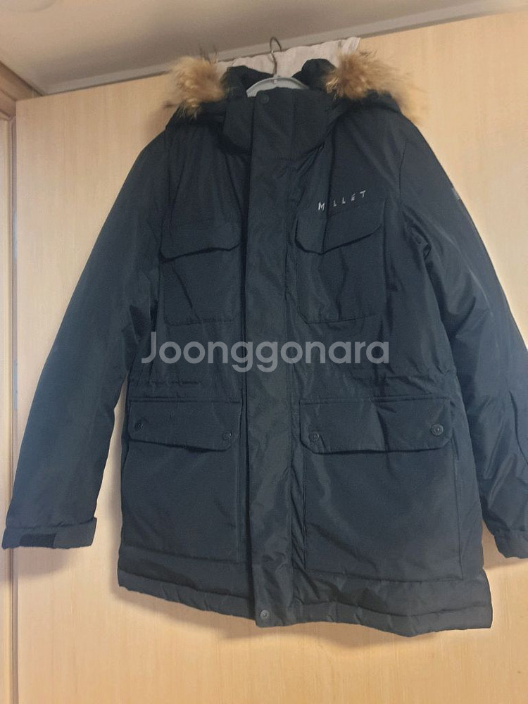 밀레 대장급패딩 (100) 거위털 중기장, 인천--0