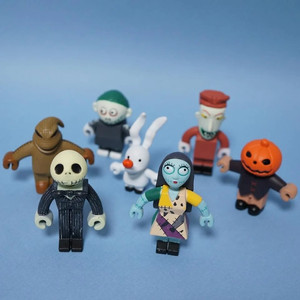 브릭스타일 크리스마스의악몽 미니피규어 7종세트