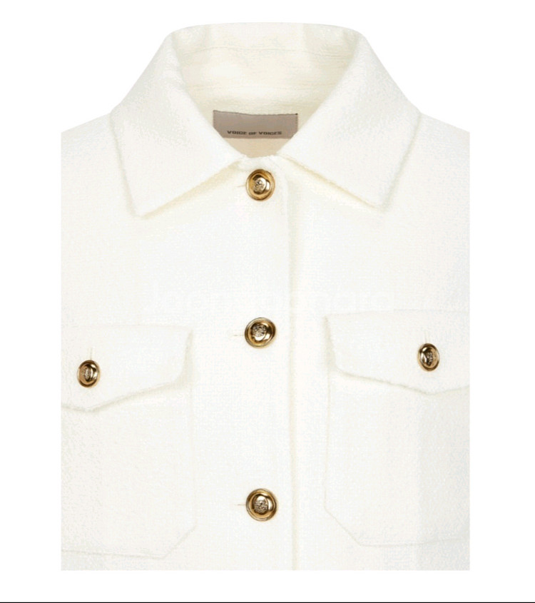 [새상품]보브(VOV) 커프 포인트 트위드 자켓--4