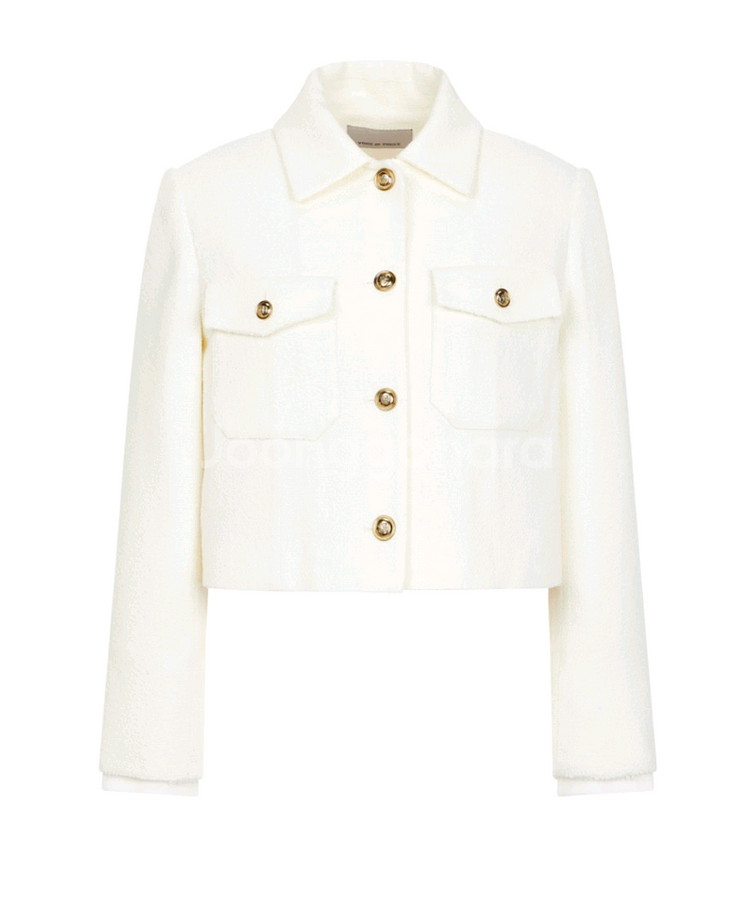 [새상품]보브(VOV) 커프 포인트 트위드 자켓--3