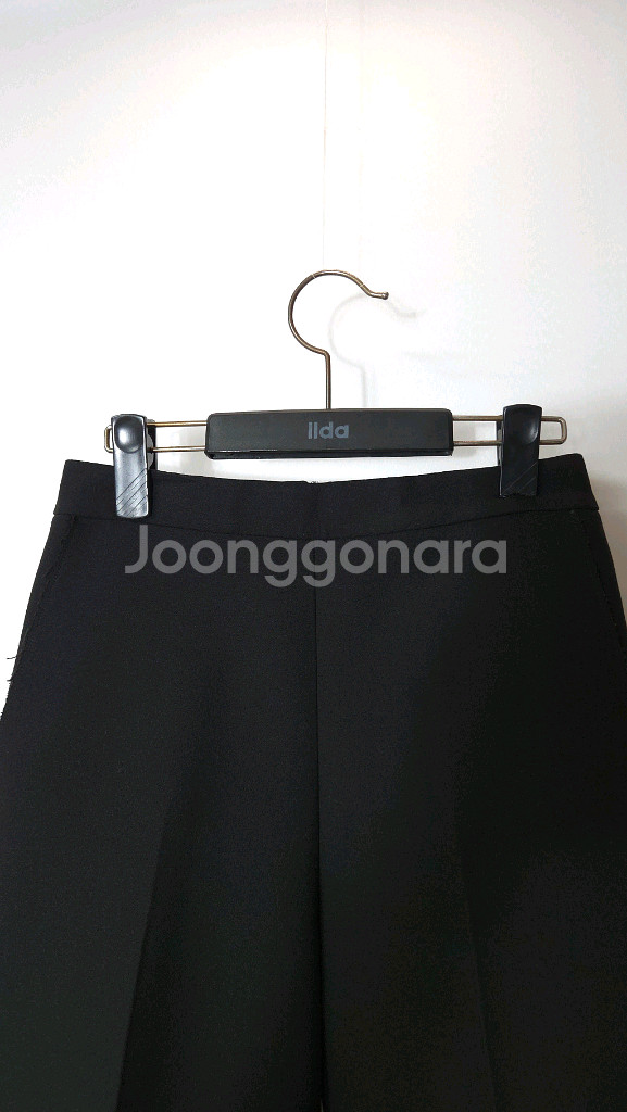MSGM 엠에스지엠 블랙 와이드 프린지 카고 팬츠 40--1