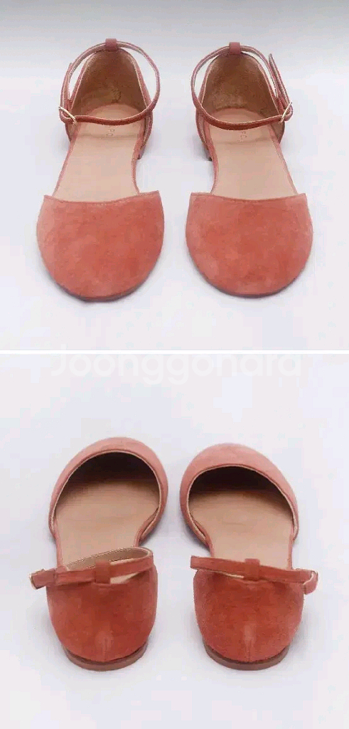 아페쎄 베라펠레 스웨이드 레더 플랫 샌들 (37)--3