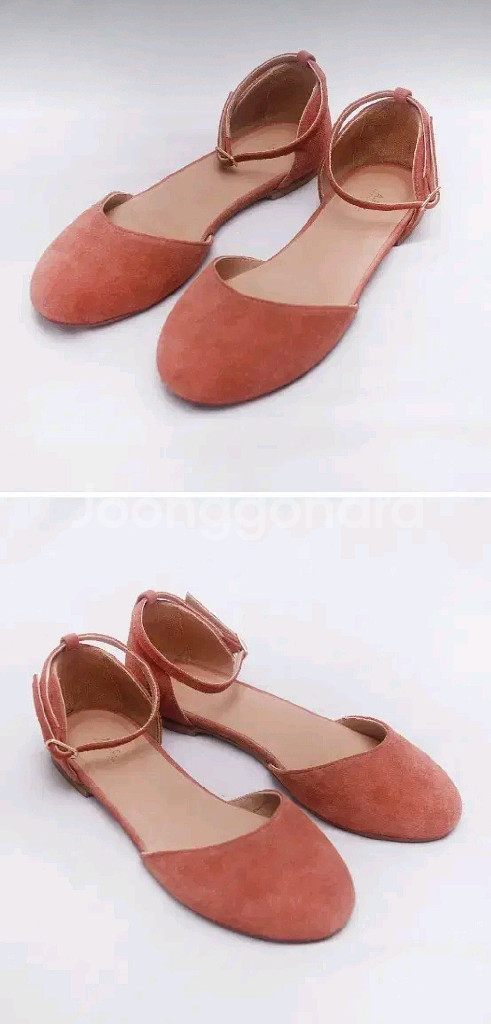 아페쎄 베라펠레 스웨이드 레더 플랫 샌들 (37)--1