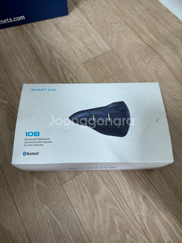 HJC 홍진 알파11 카본 헬멧 +세나 10B 장착--8