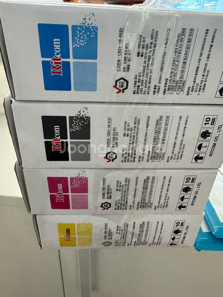 삼성토너 4색세트--2