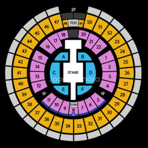 god 서울 콘서트 금요일 R석 1자리 원가양도