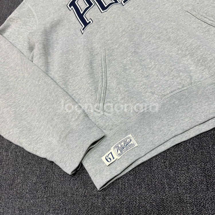 폴로 랄프로렌 빅로고 아치 포니 후드티--5