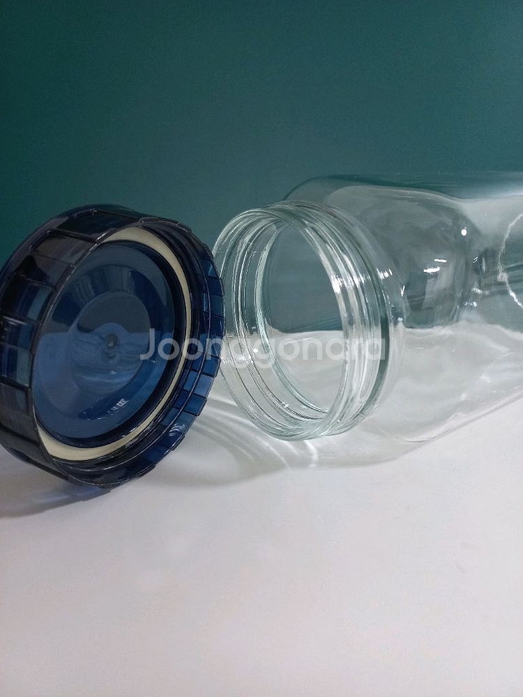 유리병 세트 500ml 3개 + 2L 1개 양념보관--4