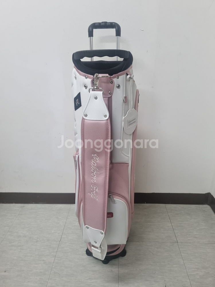 말본 블레이즈 포인트 트롤리 휠 캐디백(핑크)--3