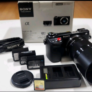 소니 NEX-6 미러리스 카메라 풀세트