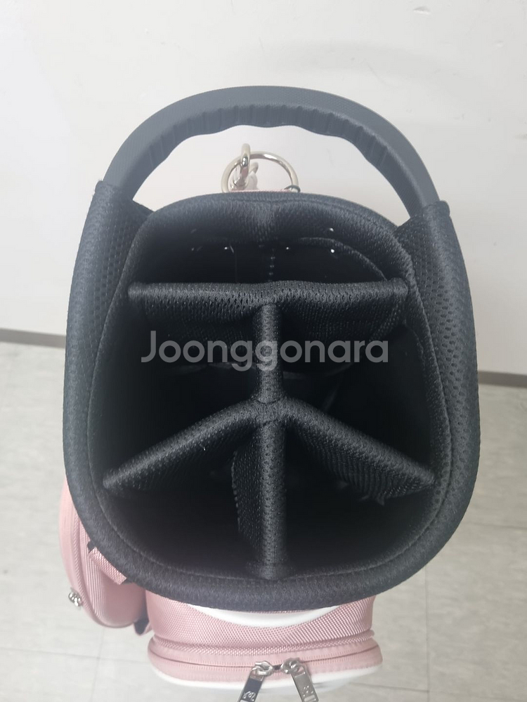 말본 블레이즈 포인트 트롤리 휠 캐디백(핑크)--8