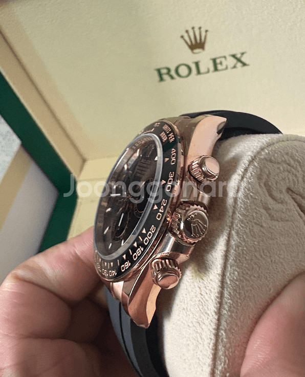 롤렉스 데이토나 로즈골드 초코러버 새상품--1