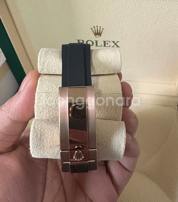 롤렉스 데이토나 로즈골드 초코러버 새상품--3