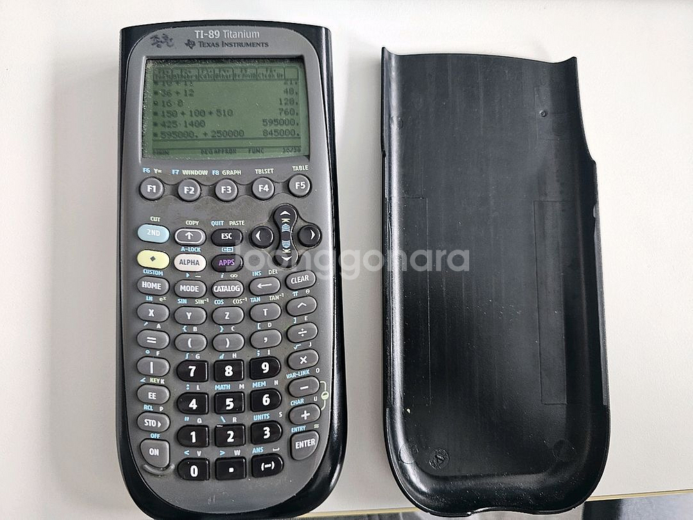 ti 89 공학용 계산기 판매합니다.--0