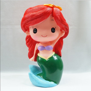 인어공주 저금통 피규어 리틀프린세스 26cm 키덜트