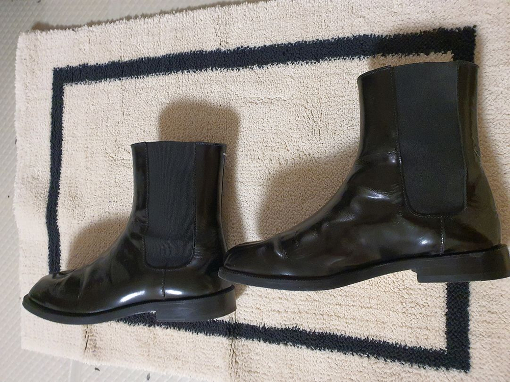 메종마르지엘라 타비 부츠 - 블랙 37--1